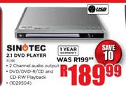 Sinotec 2.1 DVD Player