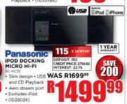 Panasonic Ipod Docking Micro Hi-Fi
