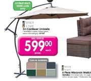 Terrace Leisure Cantilever Umbrella-3m