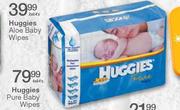 Huggies Pure Baby Wipes - 4 x 64's