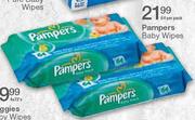 Pampers Baby Wipes-64's Per Pack