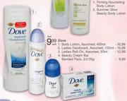 Dove Body Lotion-400ml Each