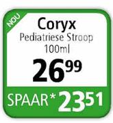 Coryx Pediatriese Stroop-100ml