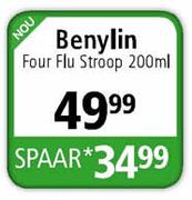 Benylin Four Flu Stroop-200ml