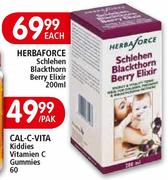 Herbaforce Schlehen Blackthorn Berry Elixir-200ml Each 