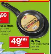 My Way Non-Stick Frying Pan Set-2 Piece Per Set