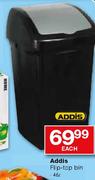 Addis Flip-Top Bin-46L Each