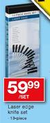 Lager Edge Knife Set-13 Piece Per Set