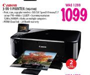 Canon Printer 3-In-1 Printer (MG4140)