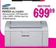 Samsung Mono Laser Printer (ML-2160/XFA)