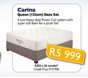 Carina Queen Base Set (152cm)