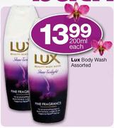 Lux Body Wash Assorted-200ml Each