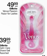 Gillette Venus Passion Razor For Ladies-Each