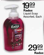 Radox Liquid Soap Assorted-300ml Each