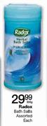Radox Bath Salts Assorted-500g Each