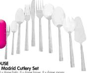 Stylehouse Madrid Cutlery Set-45pcs