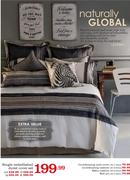 Single Embellished Duvet Cover Set-K