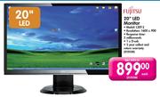 Fujitsu LED Monitor-20"