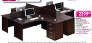 Bedford Cluster Desk Suite