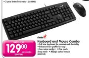 Genius Keyboard & Mouse Combo-Per Combo