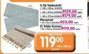 Fiji Tablecloth-140x225cm Each