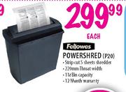 Fellowes Powershred (P20)
