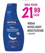 Nivea Body Moisturiser-400ml
