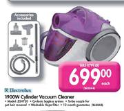 Electrolux 1900W Cylinder Vacuum Cleaner (ZSH720)