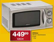 Ottimo Silver Microwave Oven - 17 Ltr Each