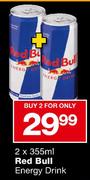 Red Bull Energy Drink - 2 x 355ml
