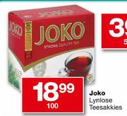 Joko Lynlose Teasakkies - 100's