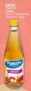Purity Juice Concentrate Assorted-500ml Each