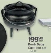 Bush Baby Cast-Iron Pot No.3