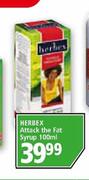 Herbex Attack The Fat Syrup-100ml