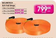 Securetech Suv Pull Straps-20m x 5ton Each