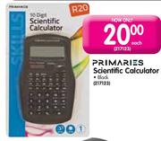 Primaries Scientific Calculator Black-each
