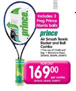 Prince Air Smash Tennis Racket And Ball Combo