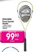 Spalding Force Squash Racket Each