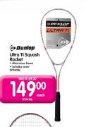 Dunlop Ultra Ti Squash Racket Each