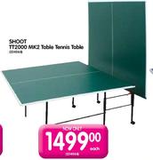 Shoot MK2 Table Tennis Table-TT2000