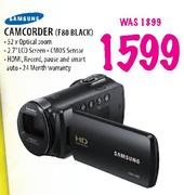 Samsung Camcorder (F80 BLACK)