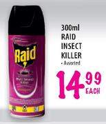 Raid Insect Killer - 300ml Each