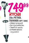 Ryobi 30cc Petrol Trimmer-RPT-3000