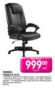 Nemesis High Back Chair-Each