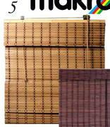 Finishing Touches African Woven Roll-Up Blind-1060x1000mm Each