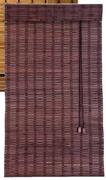 Finishing Touches Bamboo Roman Blind (Mahogany)-2100x1600cm Each