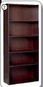 Signature Desk(1x5 Tier Bookcase)
