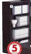 Classique Office Desk Suite Mahogany(5 Tier Systems Cabinet-4800(l)x418(d)x1618(h)(196455)