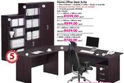 Bedford Home Office Desk Suite