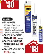 Alcolin Filla Foam - 750ml